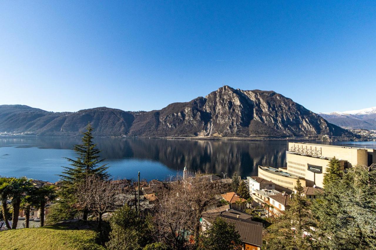 Wraparound Lake Views Bellavista Residence Campione dʼItalia Dış mekan fotoğraf